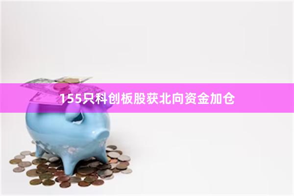 155只科创板股获北向资金加仓